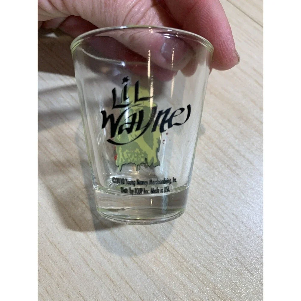 Lil Wayne Young Money Merchandising 2010 Shot Glass
